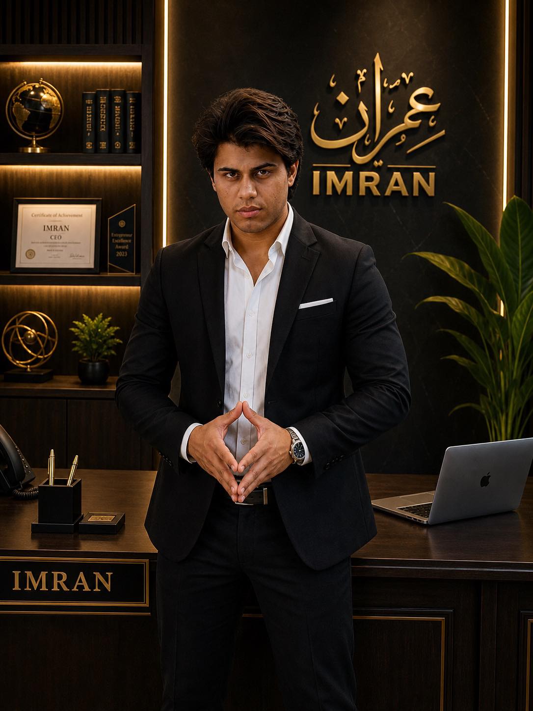 Imran, founder of IMRAN Academy